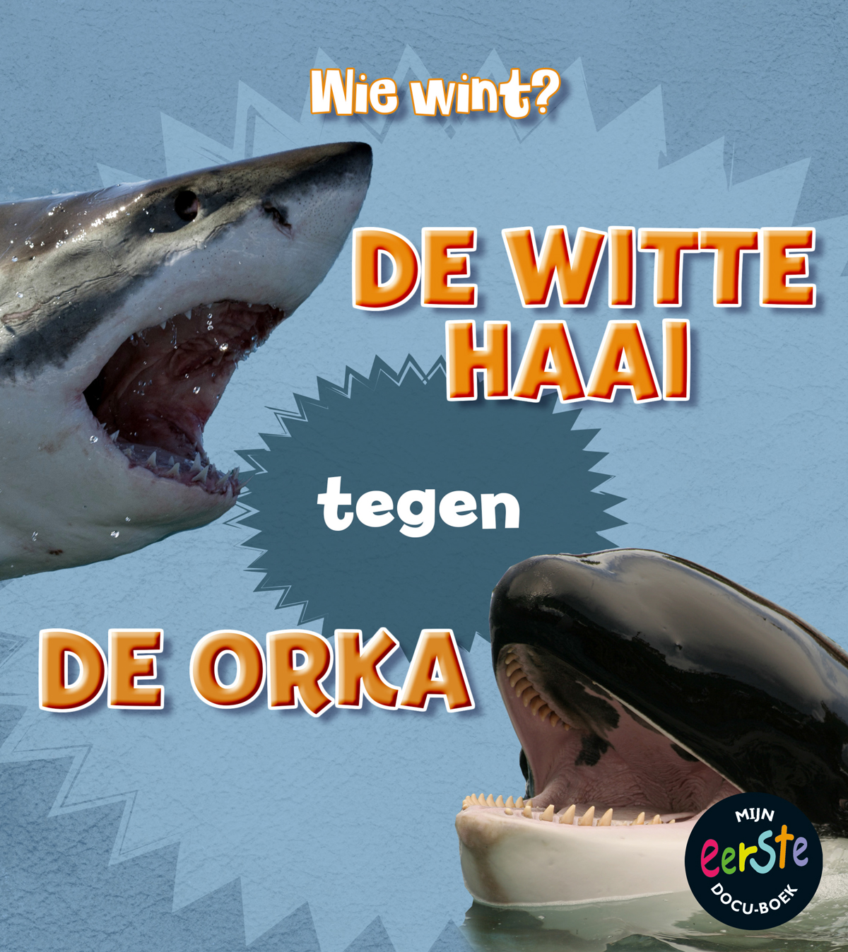 CNBWIE004 De witte haai tegen de orka